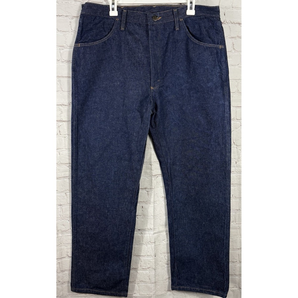 100% Cotton Rustler Blue Jeans Men's Size 38 X 30‎